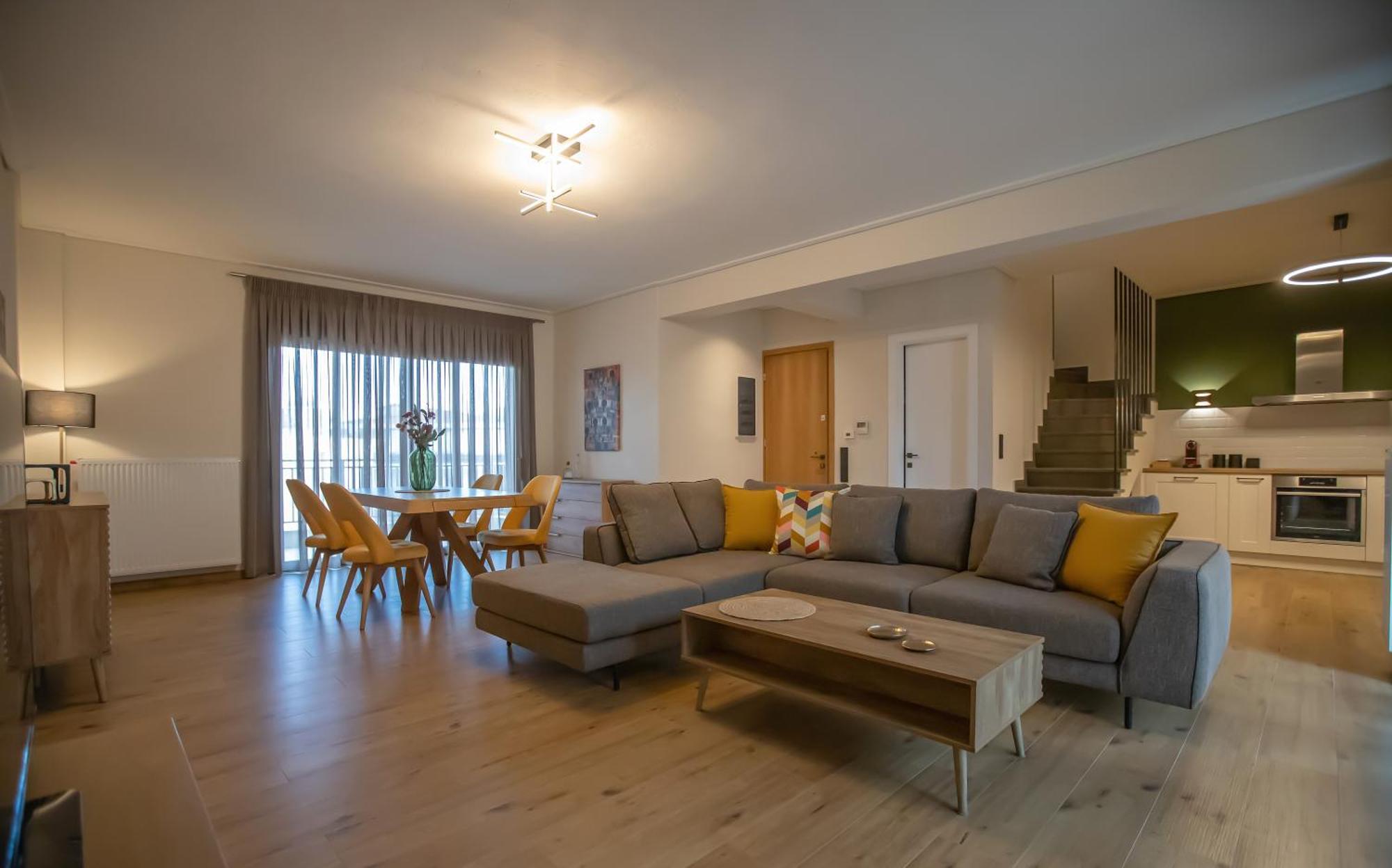 Apartment Element - Yellow - 2bd - Kalambaka